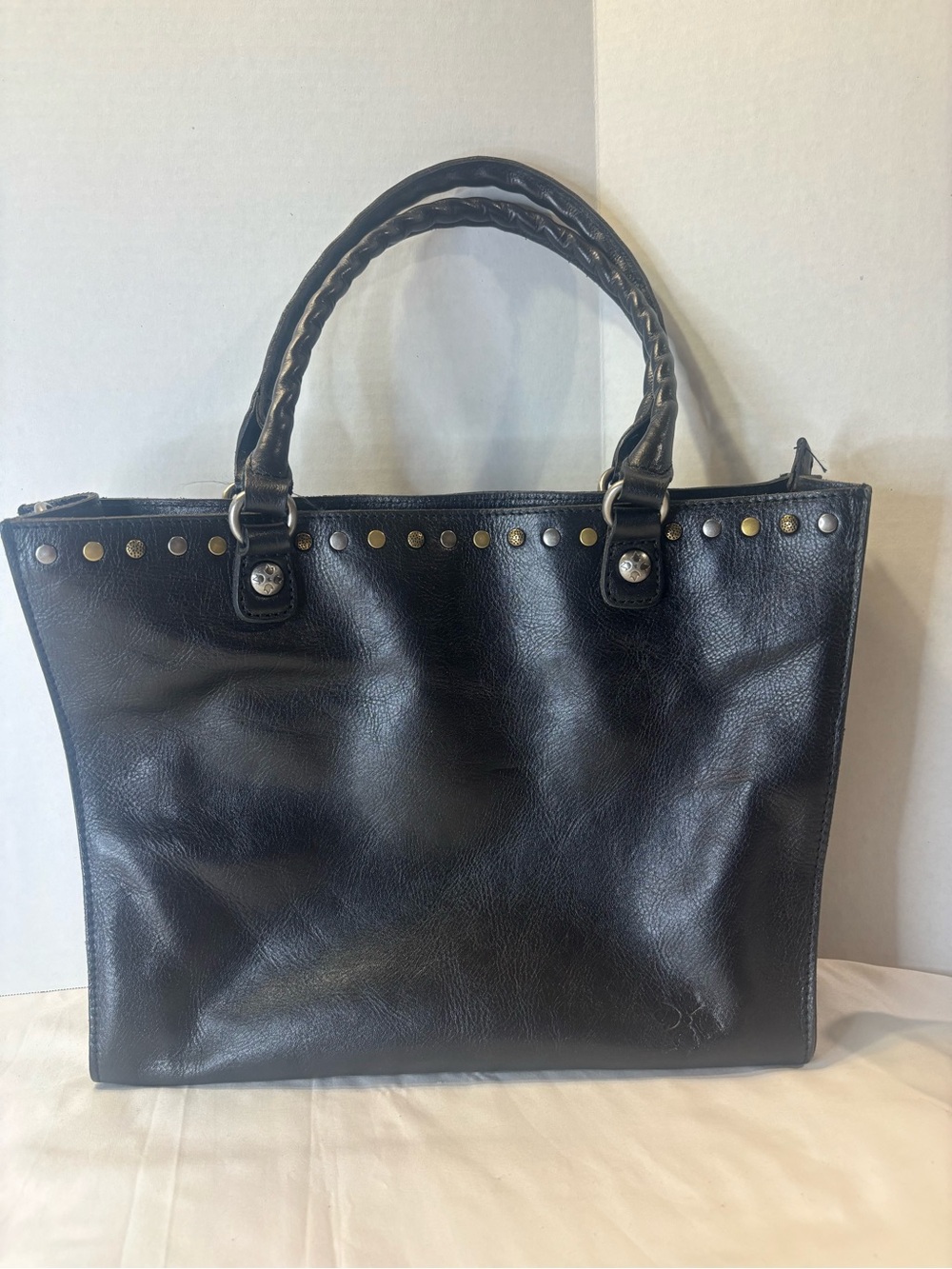 Patricia Nash Leather Zacona Tote Style Handbag